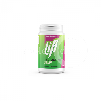 Lift GlucoTabs Framboos 50 stuks navulpot