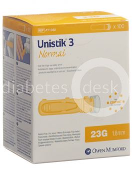 Owen Mumford Unistik Normal 23G 1.8mm