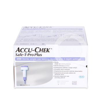 Safe-T-Pro Plus veiligheidslancetten 200 stuks