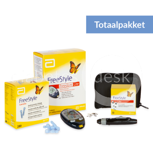 FreeStyle Freedom Lite Totaalpakket met 50 teststrips en 200 lancetten