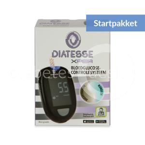 Diatesse XPER Ketonen meter startpakket incl 10 ketonenstrips & 10 glucosestrips
