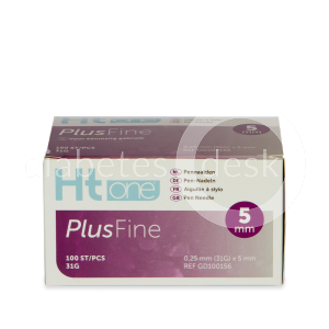 HT One Plusfine 5 mm pennaalden 31G 100 stuks