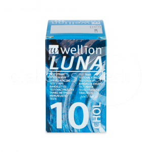 Wellion LUNA 10 cholesterol teststrips