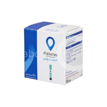 Blue glucose teststrips 50 stuks