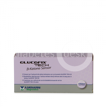 Glucofix Tech β-ketonen teststrips (10 stuks)