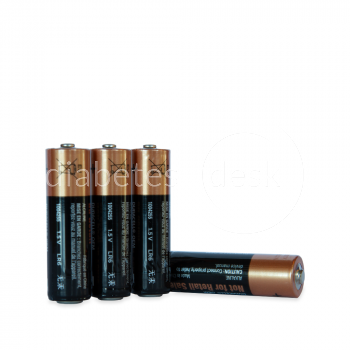 4x Duracell Alkaline Batterijen AA penlite LR06