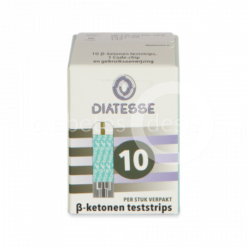 Diatesse β-ketonen teststrips (10 stuks)