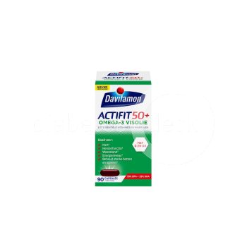 Davitamon Actifit 50+ Omega-3 Visolie 90 stuks