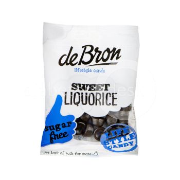 De Bron Bolletjes Soft Sweet Liquorice Suikervrij