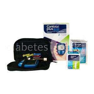 Ascensia Contour Plus Totaalpakket incl. 55 teststrips en 105 lancetten