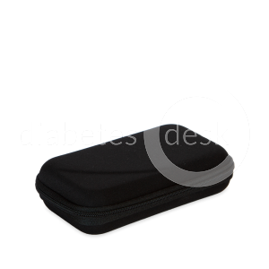 Universele hard cover diabetes etui zwart