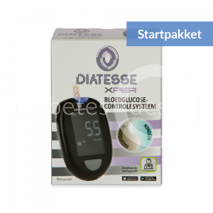 Diatesse XPER Ketonen meter startpakket incl 10 ketonenstrips & 10 glucosestrips