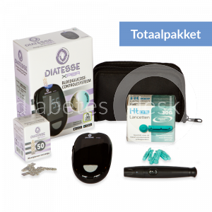 Diatesse XPER Totaalpakket met 50 teststrips en 110 lancetten