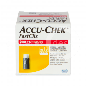 Accu-Chek FastClix Lancetten 204 stuks