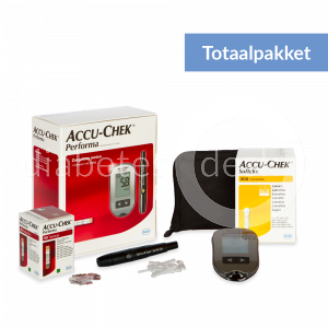 Accu-Chek Performa Totaalpakket inclusief 50 teststrips en 200 lancetten