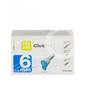 MyLife Clickfine pennaalden 6mm 31G 100 stuks