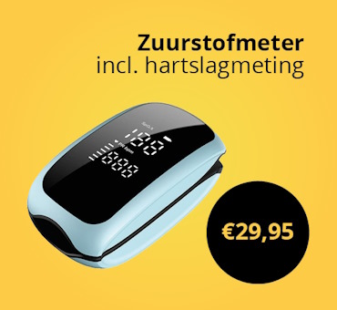Aanbieding Zuurstofmeter met harstlagmeting