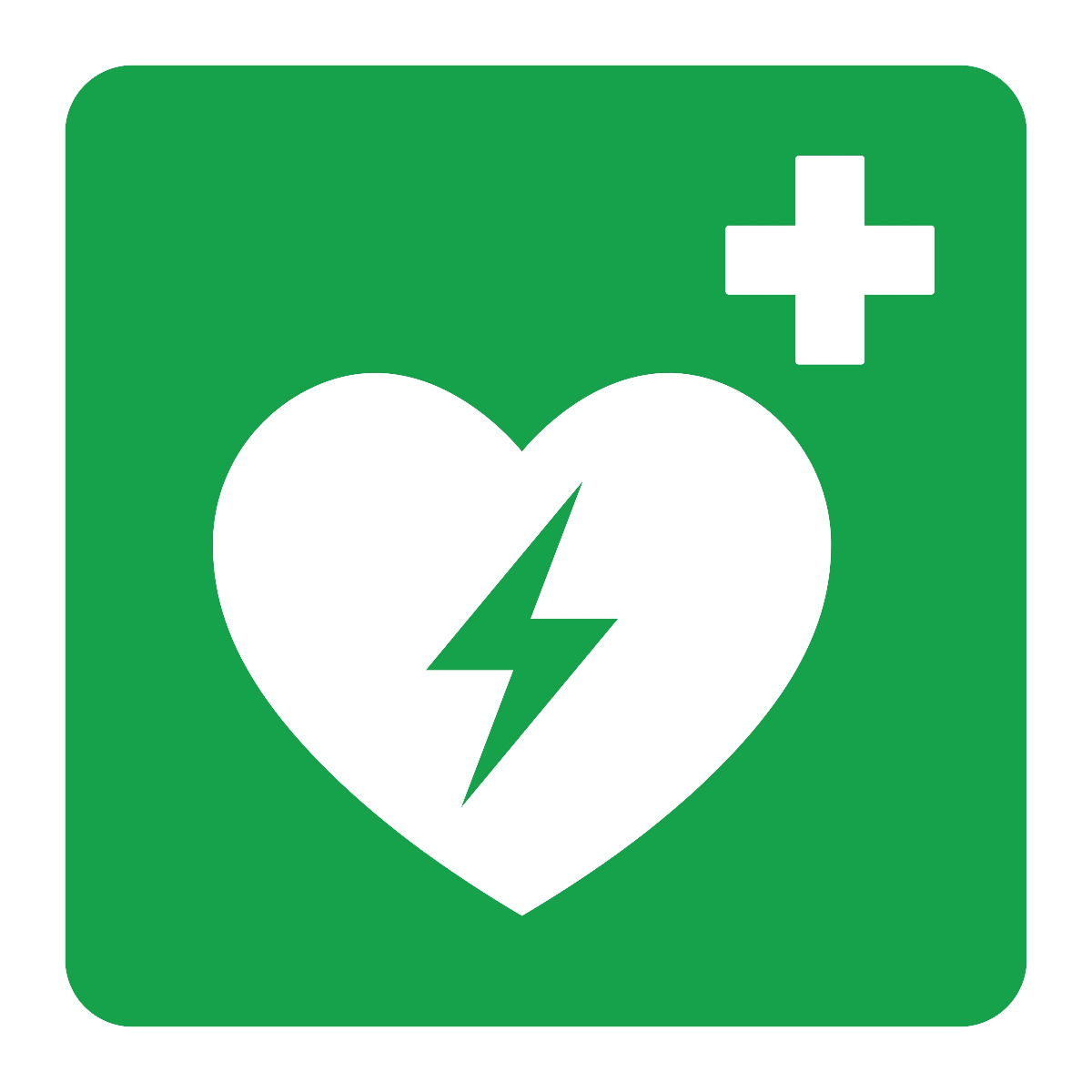 AED symbool